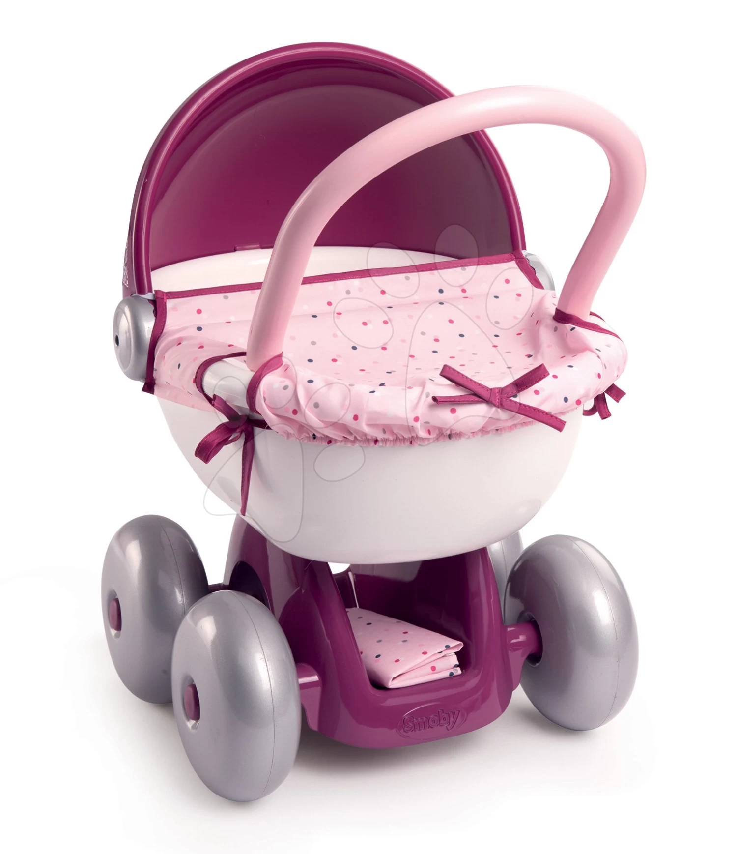 Set Puppenbett Mit Wickeltisch Violette Baby Nurse 2in1 Smoby Und Mit Einem Tiefen Puppenwagen Und Einer Trage 16 Set Puppenbett Mit Wickeltisch Violette Baby Nurse 2in1 Smoby Und Mit Einem Tiefen Puppenwagen Und Einer Trage – Bild 14