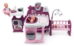 Puppenhaus-Set Violette Baby Nurse Large Doll's Play Center Smoby Und Holzbank Modulo Space Doppelseitig 27 Puppenhaus-Set Violette Baby Nurse Large Doll's Play Center Smoby Und Holzbank Modulo Space Doppelseitig -Spielzeugpuppen Geschäft 220349 a smoby domcek pre babiku 25