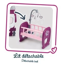 Puppenhaus-Set Violette Baby Nurse Large Doll's Play Center Smoby Und Holzbank Modulo Space Doppelseitig 28 Puppenhaus-Set Violette Baby Nurse Large Doll's Play Center Smoby Und Holzbank Modulo Space Doppelseitig -Spielzeugpuppen Geschäft 220349 d smoby domcek pre babiku 26