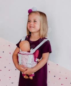 Set Wickelkoffer Mit Puppenbett Und Stuhl Violette Baby Nurse Smoby Und Ein Tiefer Puppenwagen Mit Puppentrage -Spielzeugpuppen Geschäft 220351 d smoby nosic 11