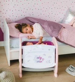 Bett Mit Wickeltisch Violette Baby Nurse 2in1 Smoby 3 Positionen Mit 8 Zubehörteilen Ab 24 Monaten -Spielzeugpuppen Geschäft 220353 h smoby postielka prebalovaci pult 5