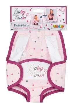Violette Baby Nurse Smoby Tragetuch Ergonomisch Für Puppen Bis 42 Cm -Spielzeugpuppen Geschäft 220361 d smoby klokanka