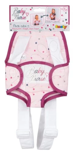 Violette Baby Nurse Smoby Tragetuch Ergonomisch Für Puppen Bis 42 Cm -Spielzeugpuppen Geschäft 220361 f smoby klokanka