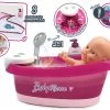 Set Badewanne Mit Fließendem Wasser Elektronisch Violette Baby Nurse Smoby Mit Tiefem Puppenwagen -Spielzeugpuppen Geschäft 220362 q smoby vanicka 2