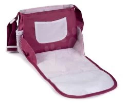 Wickeltasche Mit Pampers Violette Baby Nurse Smoby Mit 7 Zubehörteilen Mit Verstellbarem Arm -Spielzeugpuppen Geschäft 220363 e smoby prebalovacia taska 1