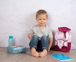 Rucksack Mit Tragetasche Für Die 42 Cm Große Violette Baby Nurse Smoby Puppe Und Mit Einer Flaschentasche Verstellbare Träger -Spielzeugpuppen Geschäft 220364 d smoby batoh 1