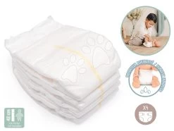 Pampers Windeln 4 Stück Nappies Natur D'Amour Baby Nurse Smoby Für Puppen Bis 50 Cm SM220365 16 Pampers Windeln 4 Stück Nappies Natur D'Amour Baby Nurse Smoby Für Puppen Bis 50 Cm SM220365 -Spielzeugpuppen Geschäft 220365 g smoby plienky 1