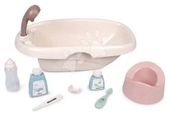 Set Kinderwagen Dreierkombination Powder Pink 3in1 Maxi Cosi & Quinny Smoby Mit Kinderbett Und Badewanne -Spielzeugpuppen Geschäft 220366 a smoby vanicka