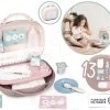 Wickelzubehör Im Köfferchen Vanity Natur D'Amour Baby Nurse Smoby Für Eine Puppe Mit 13 Zubehör SM220367 -Spielzeugpuppen Geschäft 220367 c smoby kufrik