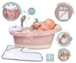 Badewanne Mit Fließwasser In Der Dusche Balneo Bath Natur D'Amour Baby Nurse Smoby Mit Jacuzzi-Badewanne Mit Licht Und Sprudeln Elektronisch