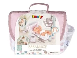 Wickeltasche Mit Windel Changing Bag Natur D'Amour Baby Nurse Smoby Mit 8 Zubehörteilen Für Eine 42 Cm Große Puppe SM220369W -Spielzeugpuppen Geschäft 220369 j smoby taska