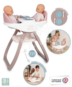 Esszimmerstuhl Für Zwillinge Twin Highchair 2in1 Natur D'Amour Baby Nurse Smoby Für 42 Cm Große Puppen Mit 4 Zubehörteilen Ab 24 Monaten 17 Esszimmerstuhl Für Zwillinge Twin Highchair 2in1 Natur D'Amour Baby Nurse Smoby Für 42 Cm Große Puppen Mit 4 Zubehörteilen Ab 24 Monaten -Spielzeugpuppen Geschäft 220371 e smoby stolicka