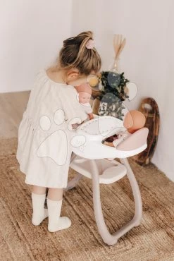 Esszimmerstuhl Für Zwillinge Twin Highchair 2in1 Natur D'Amour Baby Nurse Smoby Für 42 Cm Große Puppen Mit 4 Zubehörteilen Ab 24 Monaten 20 Esszimmerstuhl Für Zwillinge Twin Highchair 2in1 Natur D'Amour Baby Nurse Smoby Für 42 Cm Große Puppen Mit 4 Zubehörteilen Ab 24 Monaten -Spielzeugpuppen Geschäft 220371 g smoby stolicka