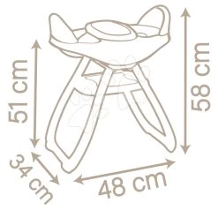 Esszimmerstuhl Für Zwillinge Twin Highchair 2in1 Natur D'Amour Baby Nurse Smoby Für 42 Cm Große Puppen Mit 4 Zubehörteilen Ab 24 Monaten 24 Esszimmerstuhl Für Zwillinge Twin Highchair 2in1 Natur D'Amour Baby Nurse Smoby Für 42 Cm Große Puppen Mit 4 Zubehörteilen Ab 24 Monaten -Spielzeugpuppen Geschäft 220371 k smoby stolicka