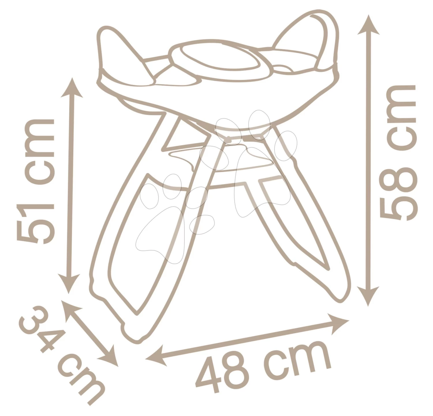 Esszimmerstuhl Für Zwillinge Twin Highchair 2in1 Natur D'Amour Baby Nurse Smoby Für 42 Cm Große Puppen Mit 4 Zubehörteilen Ab 24 Monaten 12 Esszimmerstuhl Für Zwillinge Twin Highchair 2in1 Natur D'Amour Baby Nurse Smoby Für 42 Cm Große Puppen Mit 4 Zubehörteilen Ab 24 Monaten – Bild 10