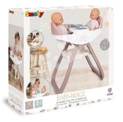 Esszimmerstuhl Für Zwillinge Twin Highchair 2in1 Natur D'Amour Baby Nurse Smoby Für 42 Cm Große Puppen Mit 4 Zubehörteilen Ab 24 Monaten 25 Esszimmerstuhl Für Zwillinge Twin Highchair 2in1 Natur D'Amour Baby Nurse Smoby Für 42 Cm Große Puppen Mit 4 Zubehörteilen Ab 24 Monaten -Spielzeugpuppen Geschäft 220371 l smoby stolicka