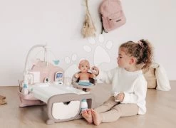 Spielhaus Für Puppe Cocoon Nursery Natur D'Amour Baby Nurse Smoby Tag- Und Nachtzone Mit Elektronischen Funktionen 20 Zubehör -Spielzeugpuppen Geschäft 220375 b smoby domcek