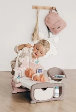 Spielhaus Für Puppe Cocoon Nursery Natur D'Amour Baby Nurse Smoby Tag- Und Nachtzone Mit Elektronischen Funktionen 20 Zubehör -Spielzeugpuppen Geschäft 220375 g smoby domcek