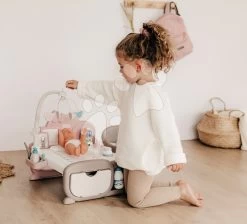 Spielhaus Für Puppe Cocoon Nursery Natur D'Amour Baby Nurse Smoby Tag- Und Nachtzone Mit Elektronischen Funktionen 20 Zubehör -Spielzeugpuppen Geschäft 220375 k smoby domcek
