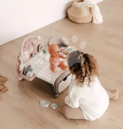 Spielhaus Für Puppe Cocoon Nursery Natur D'Amour Baby Nurse Smoby Tag- Und Nachtzone Mit Elektronischen Funktionen 20 Zubehör -Spielzeugpuppen Geschäft 220375 n smoby domcek