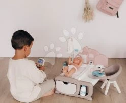 Spielhaus Für Puppe Cocoon Nursery Natur D'Amour Baby Nurse Smoby Tag- Und Nachtzone Mit Elektronischen Funktionen 20 Zubehör -Spielzeugpuppen Geschäft 220375 s smoby domcek