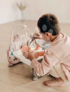 Spielhaus Für Puppe Cocoon Nursery Natur D'Amour Baby Nurse Smoby Tag- Und Nachtzone Mit Elektronischen Funktionen 20 Zubehör -Spielzeugpuppen Geschäft 220375 u smoby domcek