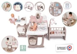 Set Spielhaus Für Die Puppe Large Doll's Play Center Natur D'Amour Baby Nurse Smoby Und Die Schaukel Elefant Mit Rutschfahrzeug Mit Sound Und Einer 32 Cm Großen Puppe -Spielzeugpuppen Geschäft 220376 g smoby domcek 22