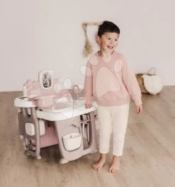 Set Spielhaus Für Die Puppe Large Doll's Play Center Natur D'Amour Baby Nurse Smoby Und Eine Küche Mit Magischem Sprudeln Und Einem Känguru Mit Einer 32 Cm Großen Puppe 220376-13 -Spielzeugpuppen Geschäft 220376 s smoby domcek 1