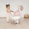 Kinderwagen Mit Textilien Natur D'Amour Baby Nurse Smoby Für Eine 42 Cm Große Puppe Mit Einem 55 Cm Hohen Ergonomischen Griff Ab 18 Monaten SM220377 -Spielzeugpuppen Geschäft 220377 b smoby kocik
