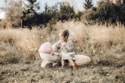 Kinderwagen Mit Textilien Natur D'Amour Baby Nurse Smoby Für Eine 42 Cm Große Puppe Mit Einem 55 Cm Hohen Ergonomischen Griff Ab 18 Monaten SM220377 -Spielzeugpuppen Geschäft 220377 h smoby kocik