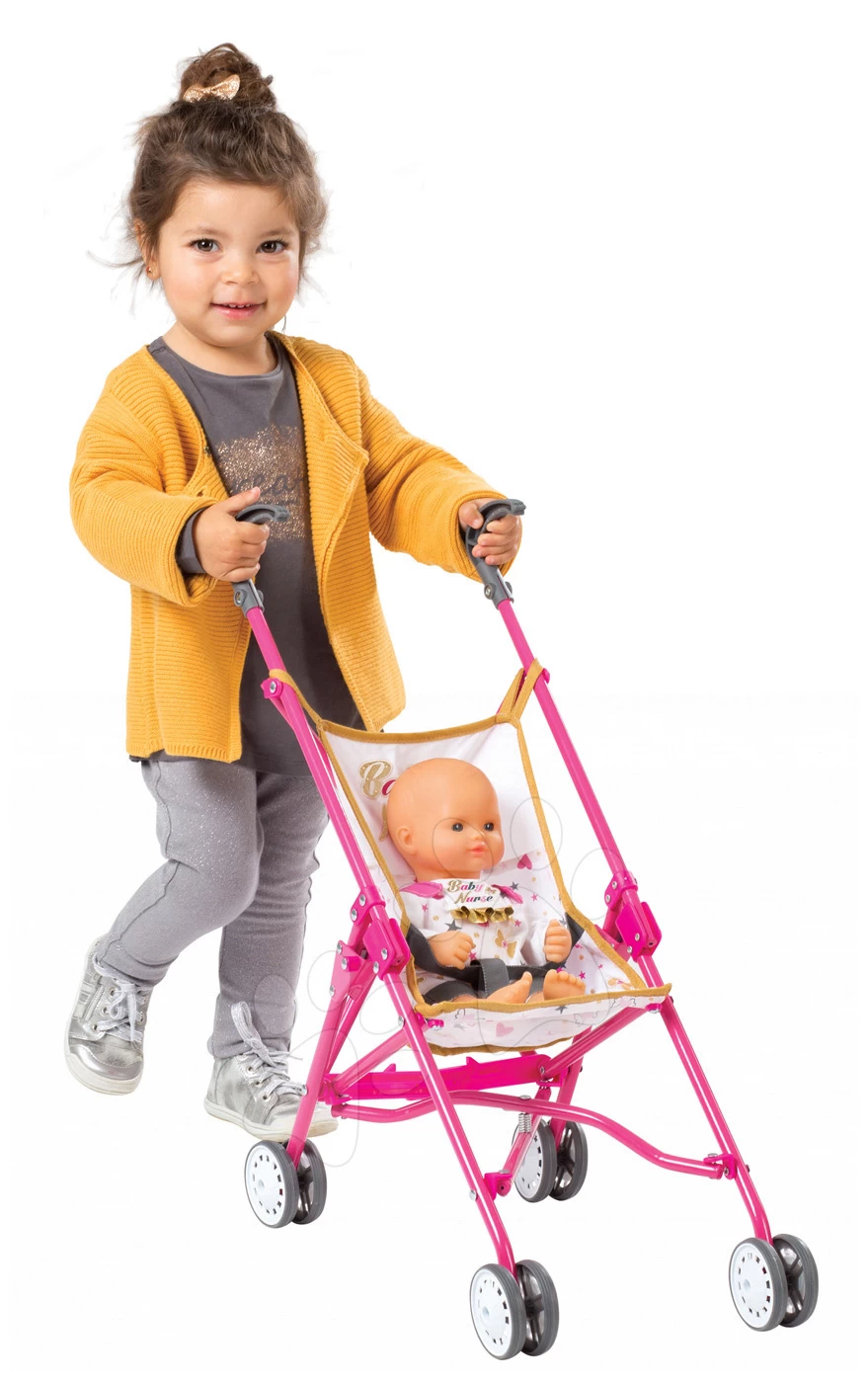 Set Kinderwagen Für Puppe Baby Nurse Smoby Und Puppe Baby Nurse Zlatá Edícia Smoby Ab 24 Monaten 3 Set Kinderwagen Für Puppe Baby Nurse Smoby Und Puppe Baby Nurse Zlatá Edícia Smoby Ab 24 Monaten