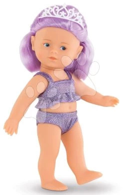 Meerjungfrau-Puppe Naya Mini Mermaid Corolle Mit Blauen Augen Und Lila Haaren 20 Cm CO240070