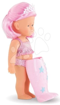 Meerjungfrau-Puppe Nerina Mini Mermaid Corolle Mit Braunen Augen Und Rosa Haaren 20 Cm CO240080 -Spielzeugpuppen Geschäft 240080 d corolle babika