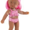 Meerjungfrau-Puppe Melia Mini Mermaid Corolle Mit Braunen Augen Und Rosa Haaren 20 Cm CO240090