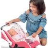 Autositz Trio Pastel Maxi Cosi & Quinny Smoby Für Puppe Rosa Dreieckig 32*35*47 Cm