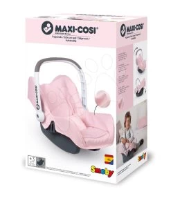 Autositz Powder Pink Maxi Cosi & Quinny Smoby Für 42 Cm Puppe Mit Stauraum Und Sicherheitsgurt -Spielzeugpuppen Geschäft 240233 g smoby autosedacka