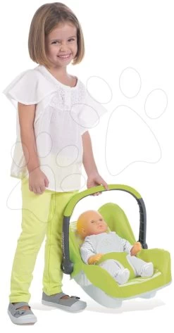 Autositz-Set Maxi Cosi & Quinny Smoby Grün Und Puppe Als GESCHENK -Spielzeugpuppen Geschäft 240294 1 b smoby autosedacka