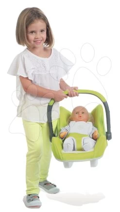 Autositz-Set Maxi Cosi & Quinny Smoby Grün Und Puppe Als GESCHENK -Spielzeugpuppen Geschäft 240294 1 c smoby autosedacka