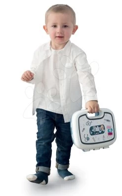 Set Katzenhäuser Mit Dem Sound Von Cat's House Veterinary Smoby Und Ein Medizinkoffer Mit 19 Zubehörteilen -Spielzeugpuppen Geschäft 240301 b smoby kufrik