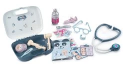 Set Spielhaus Für Die Puppe Large Doll's Play Center Natur D'Amour Baby Nurse Smoby Und Ein Kinderwagen -Dreierkombination Maxi Cosi Und Medizinisches Köfferchen 220376-8