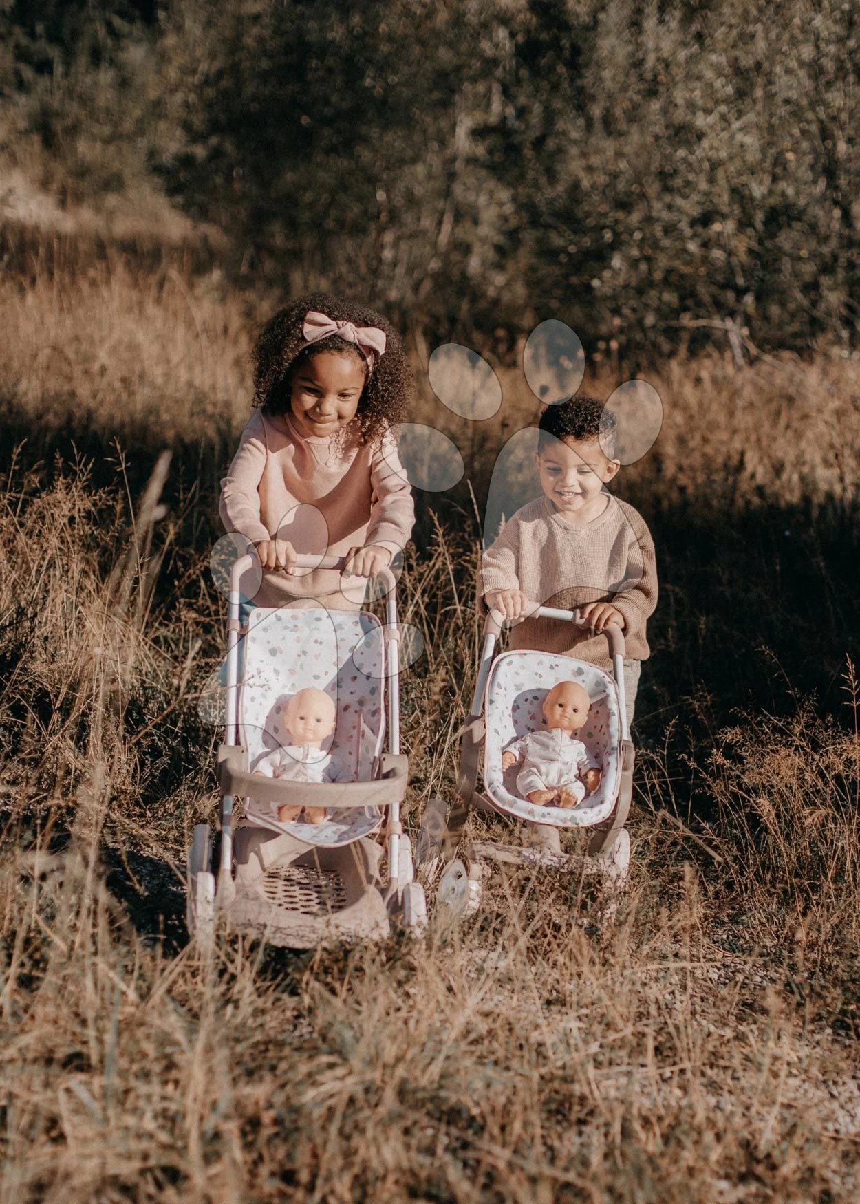 Sportwagen Mit Textilbezug Pop Pushchair Natur D'Amour Baby Nurse Smoby Mit Schwenkrädern Für Eine 42 Cm Große Puppe, Griffhöhe 54 Cm Ab 18 Monaten SM251218 9 Sportwagen Mit Textilbezug Pop Pushchair Natur D'Amour Baby Nurse Smoby Mit Schwenkrädern Für Eine 42 Cm Große Puppe, Griffhöhe 54 Cm Ab 18 Monaten SM251218 – Bild 7