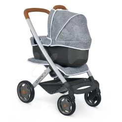 Puppenwagen-Set DeLuxe Pastell Maxi Cosi&Quinny Sport Grey 3in1 Smoby Und Ergonomische Baby Nurse Trage Für 42 Cm Puppe -Spielzeugpuppen Geschäft 253104 b smoby kocik 1