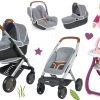 Puppenwagen-Set DeLuxe Pastell Maxi Cosi&Quinny Sport Grey 3in1 Smoby Und Ein Autositz Und Esszimmerstuhl Mit Violette-Puppe 1 Puppenwagen-Set DeLuxe Pastell Maxi Cosi&Quinny Sport Grey 3in1 Smoby Und Ein Autositz Und Esszimmerstuhl Mit Violette-Puppe -Spielzeugpuppen Geschäft 253104set 20 smoby set 4