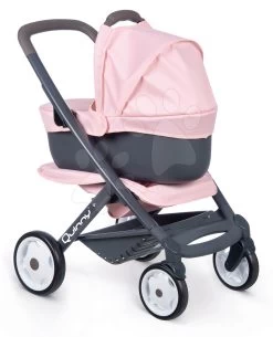 Puppenwagen Dreierkombination Powder Pink 3in1 Maxi Cosi & Quinny Smoby Tiefe Und Sportliche Und Tragbare Krippe Für 42 Cm Große Puppe -Spielzeugpuppen Geschäft 253117 d smoby kocik 4