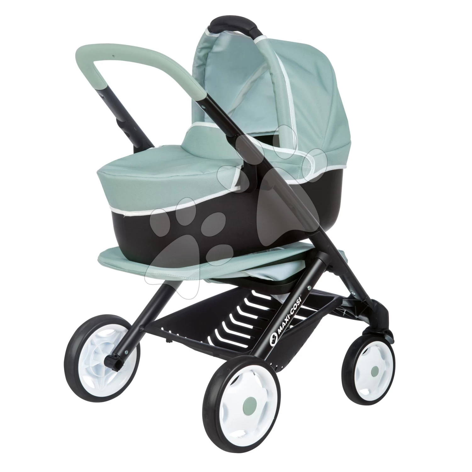 Kinderwagen Maxi Cosi 3in1 Pushchair+Pram Sage Smoby Tiefes/sportliches/tragbares Bett Für 42 Cm Große Puppe Oliv SM253120 6 Kinderwagen Maxi Cosi 3in1 Pushchair+Pram Sage Smoby Tiefes/sportliches/tragbares Bett Für 42 Cm Große Puppe Oliv SM253120 – Bild 4