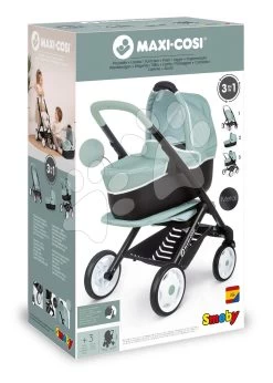 Kinderwagen Maxi Cosi 3in1 Pushchair+Pram Sage Smoby Tiefes/sportliches/tragbares Bett Für 42 Cm Große Puppe Oliv SM253120 17 Kinderwagen Maxi Cosi 3in1 Pushchair+Pram Sage Smoby Tiefes/sportliches/tragbares Bett Für 42 Cm Große Puppe Oliv SM253120 -Spielzeugpuppen Geschäft 253120 f smoby kocik