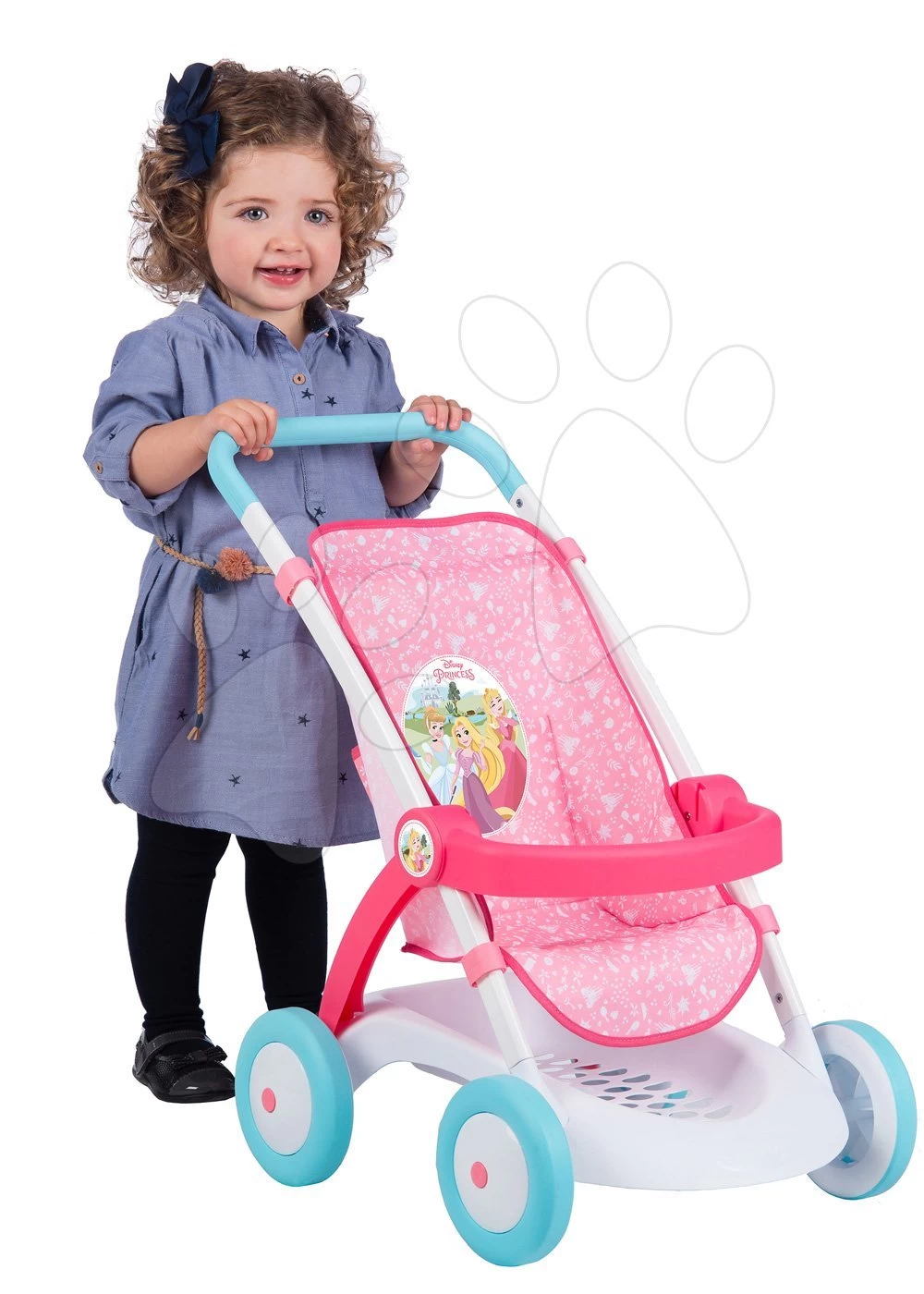 Sport-Puppenwagen Pastel Prinzessinnen Disney Smoby Für 42 Cm Puppe Mit Einer Griffhöhe Von 58 Cm 57 * 38 * 58 Cm Ab 18 Monaten 3 Sport-Puppenwagen Pastel Prinzessinnen Disney Smoby Für 42 Cm Puppe Mit Einer Griffhöhe Von 58 Cm 57 * 38 * 58 Cm Ab 18 Monaten