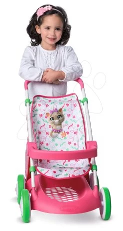 Sportwagen Groß 44 Cats Von Smoby Für 32-42 Cm Puppe Griffhöhe 58 Cm Ab 18 Monaten