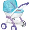 Set Tiefer Puppenwagen Für 42 Cm Puppe Frozen Disney Smoby Und Tragetuch Baby Nurse -Spielzeugpuppen Geschäft 254146 a smoby kocik frozen 1