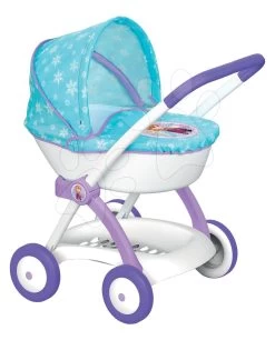 Puppenwagen Tief Frozen Smoby (58 Cm Stiel) Lila Ab 18 Monaten